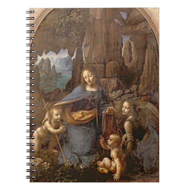 Cuaderno La Virgen de las rocas (Frente)