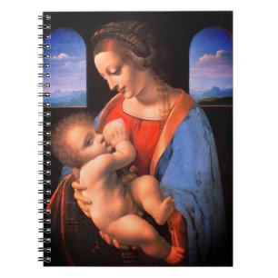 Cuaderno La Virgen María Amamantando al Niño Cristo-324