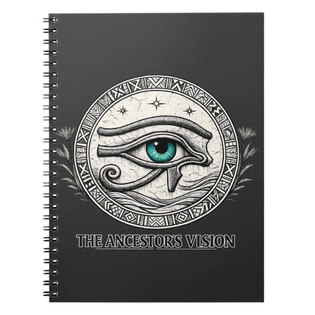 Cuaderno La Visión del Ancestro | Ojo de Horus  (Frente)