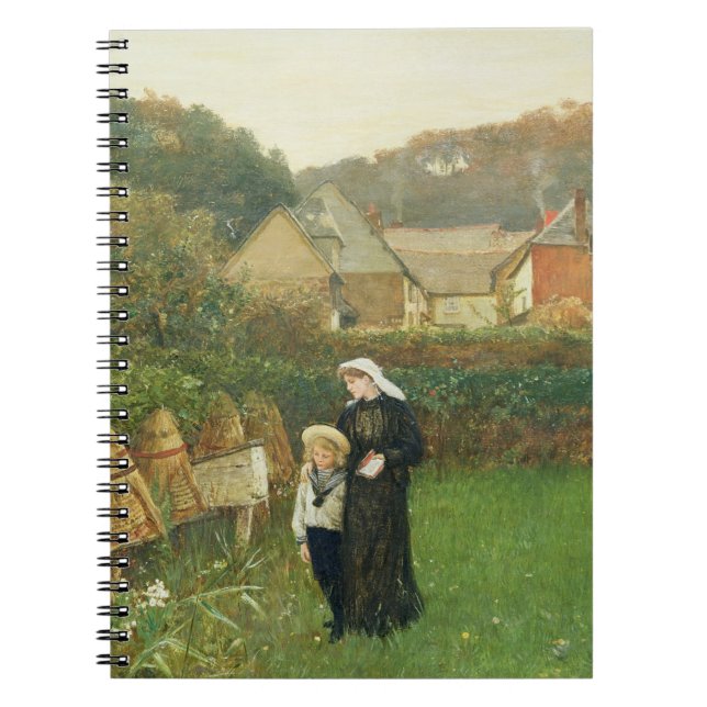 Cuaderno La viuda, 1895 (aceite sobre lienzo) (Frente)
