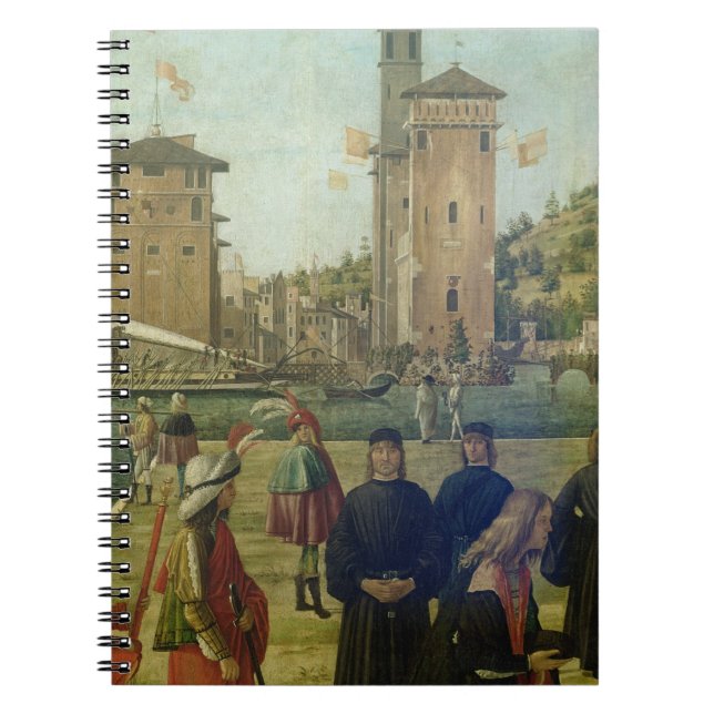 Cuaderno La vuelta de los embajadores, de Santa Ursula (Frente)