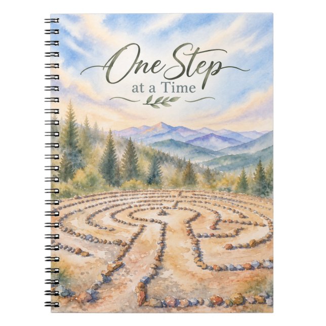 Cuaderno Laberinto de Piedra Paso a Paso (Frente)