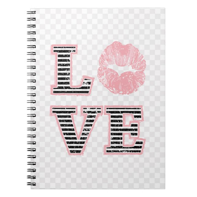 Cuaderno Labios de amor (Frente)
