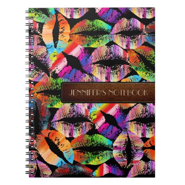 Cuaderno Labios Elegantes #20 (Frente)