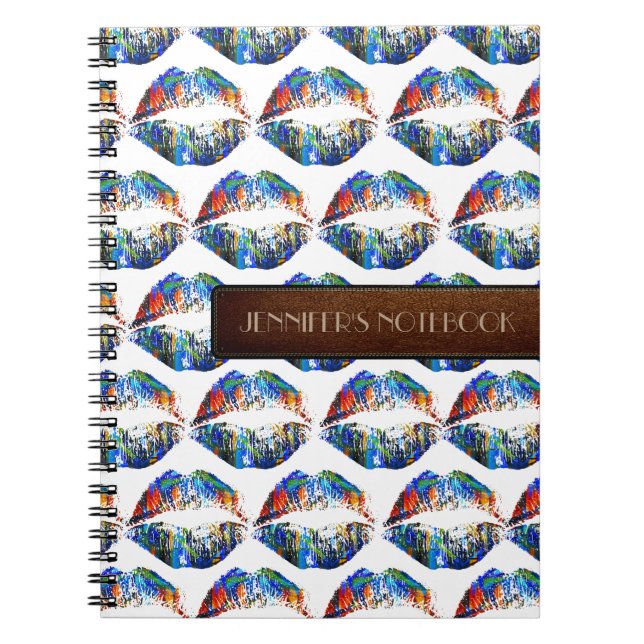 Cuaderno Labios Elegantes #30 (Frente)