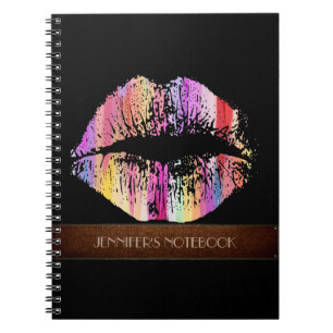 Cuaderno Labios estilizados #15