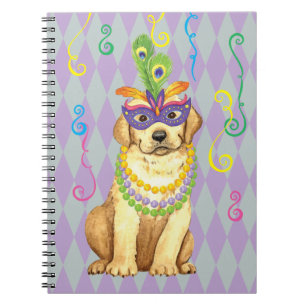 Cuaderno Laboratorio Amarillo Mardi Gras