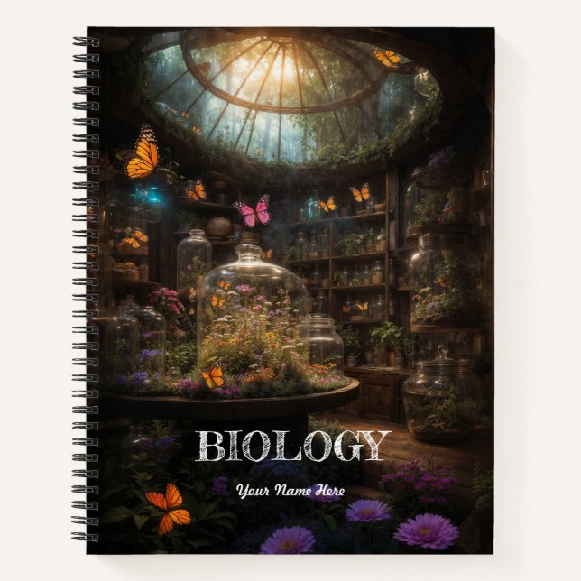 Cuaderno Laboratorio de Biología - Equipo portátil (Anverso)