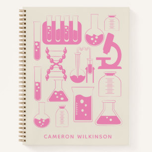Cuaderno Laboratorio de Química de Ciencia Divertida Nombre