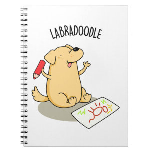 Cuaderno Labradoodle Chiste Divertido Perro Labrador