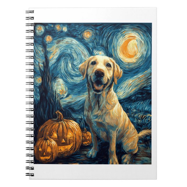 Cuaderno Labrador Amarillo (2) (Frente)