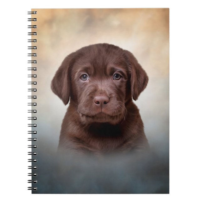 Cuaderno Labrador dibujante (Frente)