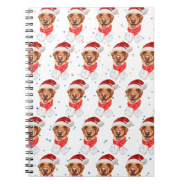 Cuaderno Labrador Dog Breed Christmas