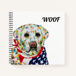 Cuaderno Labrador Portátil Perro