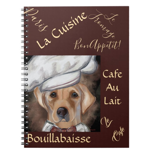 Cuaderno Labrador Retriever (Frente)