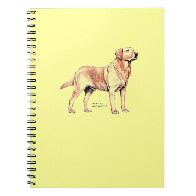Cuaderno Labrador Retriever (Frente)