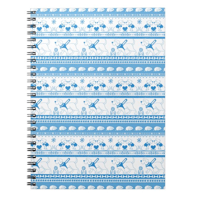 Cuaderno Labrador Retriever Guide Dog Tale Plain Notebook (Frente)