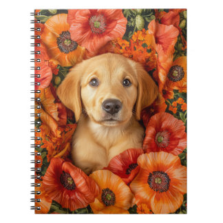 Cuaderno Labrador x Cachorro dorado contrabandeado de cacho