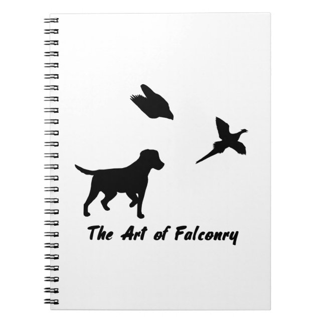 Cuaderno Labrador y Falconry (Frente)