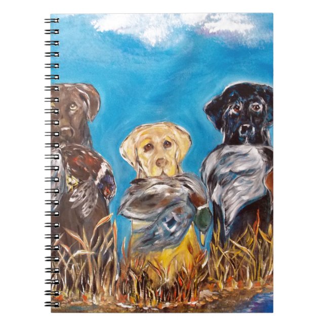 CUADERNO LABRADORES RETRIEVERS (Frente)