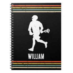 Cuaderno Lacrosse de época personalizada
