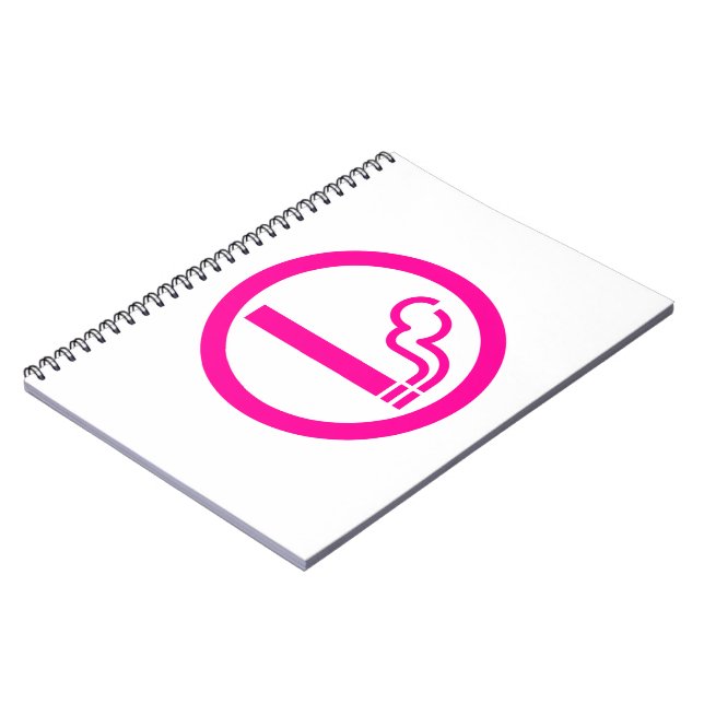 Cuaderno Ladies Smoking Area 喫煙女性 Japanese Sign (Lado Izquierdo)