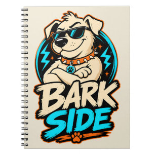 Cuaderno Lado Ladrido Perro PNG, Diseño de sublimación de p