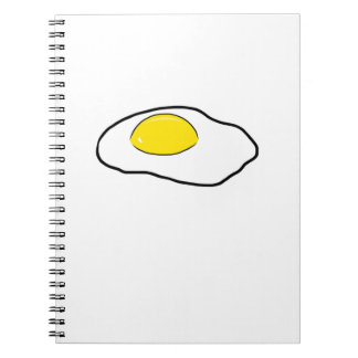 Cuaderno Lado soleado de dibujo de los huevos escalfados