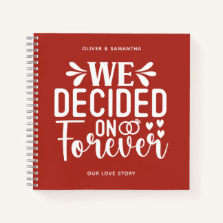 Cuaderno Ladrillo De Fuego Que Decidimos En Para Siempre