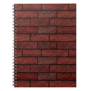 Cuaderno Ladrillos de piedra sin soldadura pared color nara