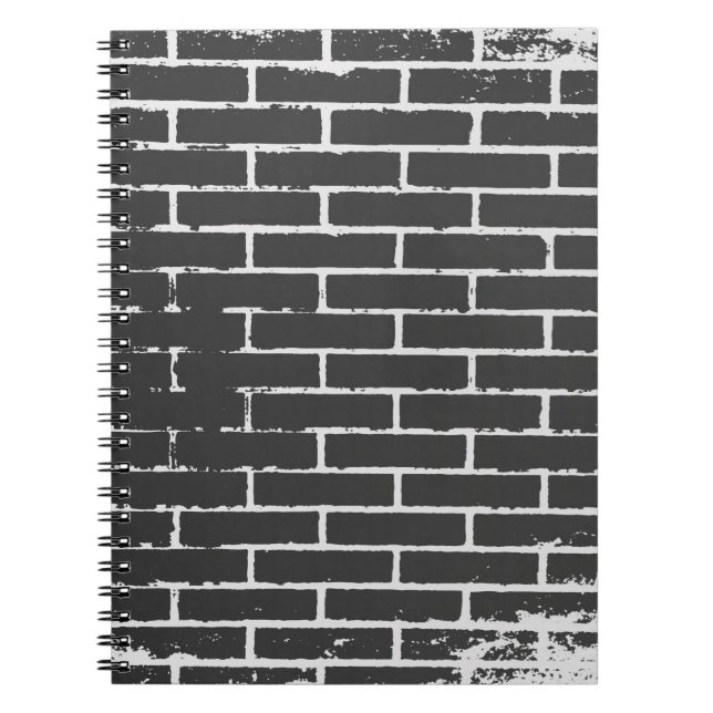 Cuaderno Ladrillos negros (Frente)