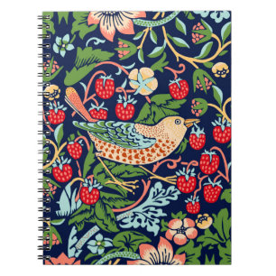 Cuaderno Ladrón de Fresa de William Morris
