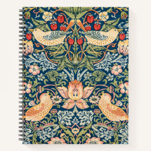 Cuaderno Ladrón de Fresas, William Morris 1834-1896 -Pequeñ