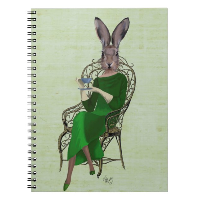 Cuaderno Lady Bella Rabbit Toma de Té 3 (Frente)