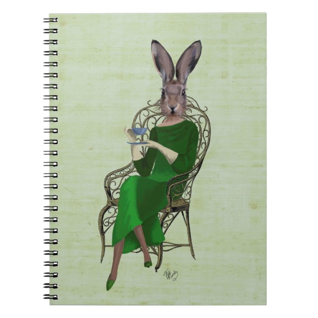 Cuaderno Lady Bella Rabbit Toma del Té 4 (Frente)