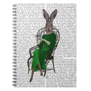 Cuaderno Lady Bella Rabbit Tomando el té 2