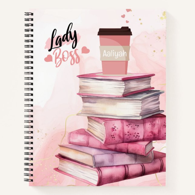 Cuaderno Lady Boss enciende su ambición (Anverso)