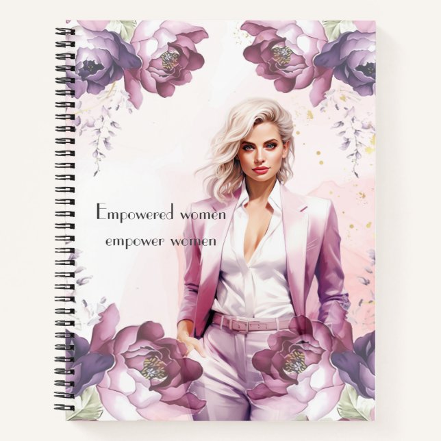 Cuaderno Lady Boss libera su poder interno (Anverso)