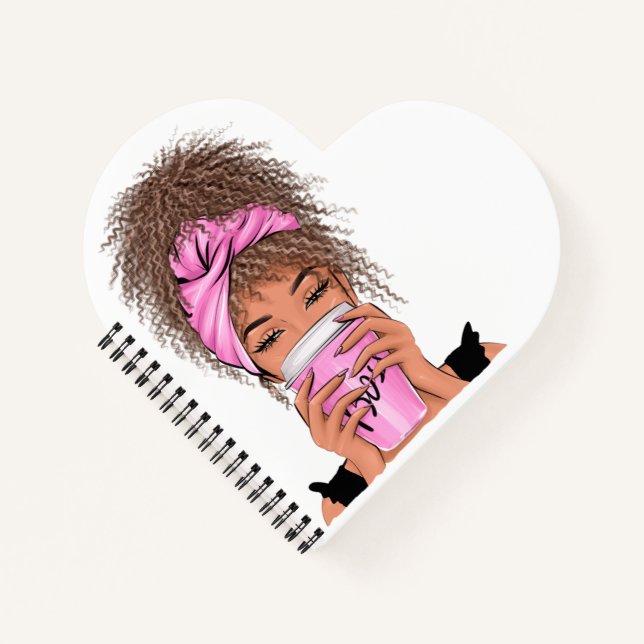 Cuaderno Lady Boss Life, Jefe Babe Mujer Brazalete Bu (Anverso)