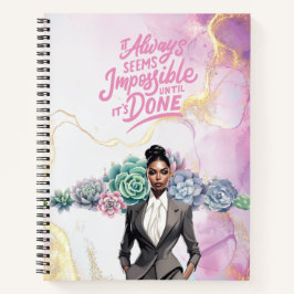 Cuaderno Lady Boss Potenciación de negocios motivacional