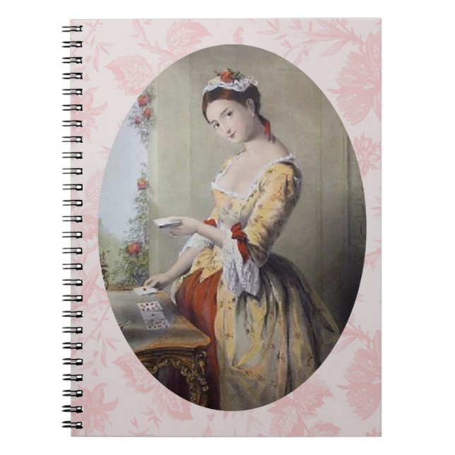 Cuaderno Lady con tarjetas (Frente)