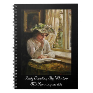 Cuaderno Lady Reading by Window