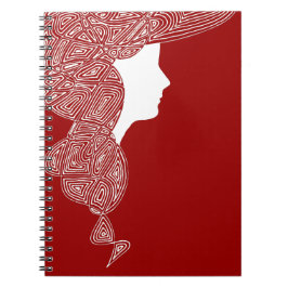 Cuaderno Lady Red