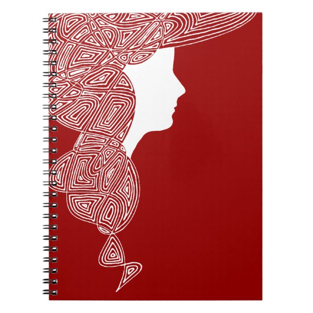 Cuaderno Lady Red (Frente)