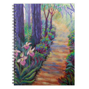 Cuaderno Lady Slippers en el camino