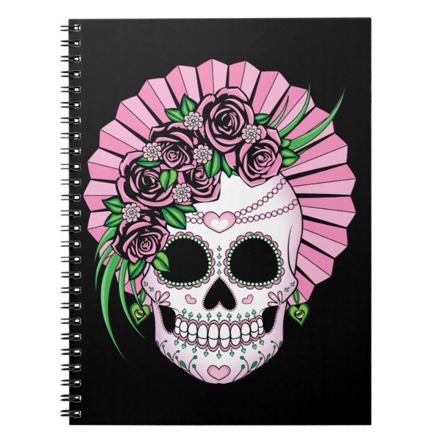 Cuaderno Lady Sugar Skull (Frente)