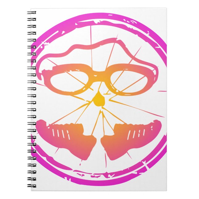 Cuaderno Lady Triathlon, woman triathlon (Frente)
