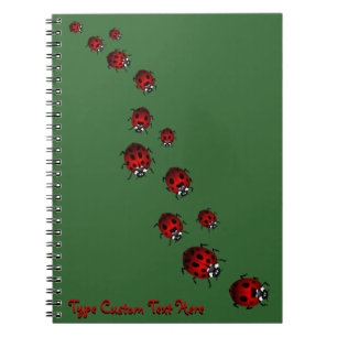 Cuaderno Ladybug Personalizado de portátiles Ladybug Journa