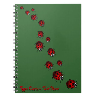Cuaderno Ladybug Personalizado de portátiles Ladybug Journa