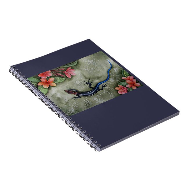 Cuaderno Lagarto corredora de cola azul (Lado Derecho)